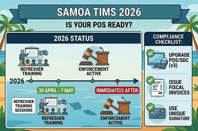 Samoa TIMS 2026 Training & POS Compliance