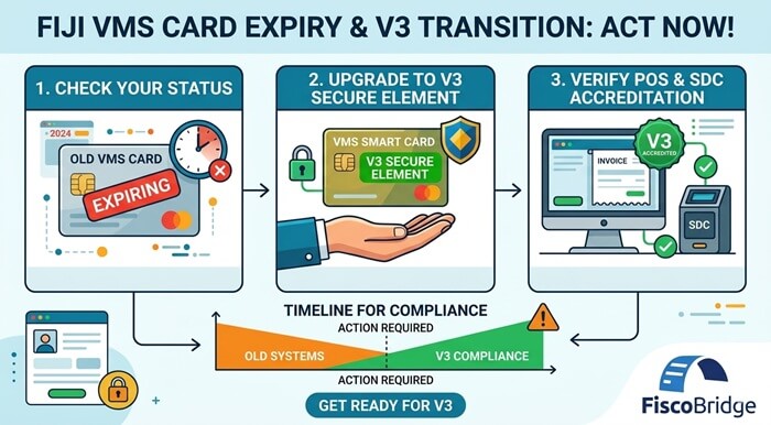 Fiji VMS Card Expiry: Why Businesses Should Request V3 Cards Before Invoicing Is Disrupted